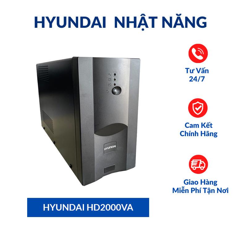 Bộ Lưu điện Offline 2000VA, UPS HYUNDAI HD-2000VA