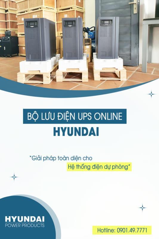 bộ lưu điện online hyundai