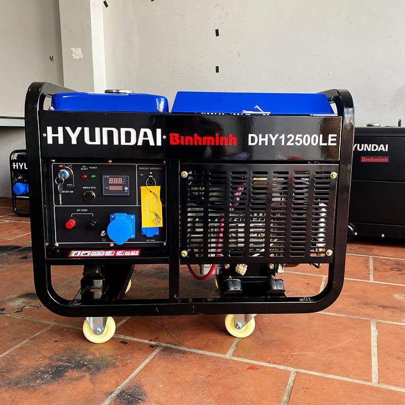 ảnh máy phát điện hyundai chạy dầu 10kw dhy12500le