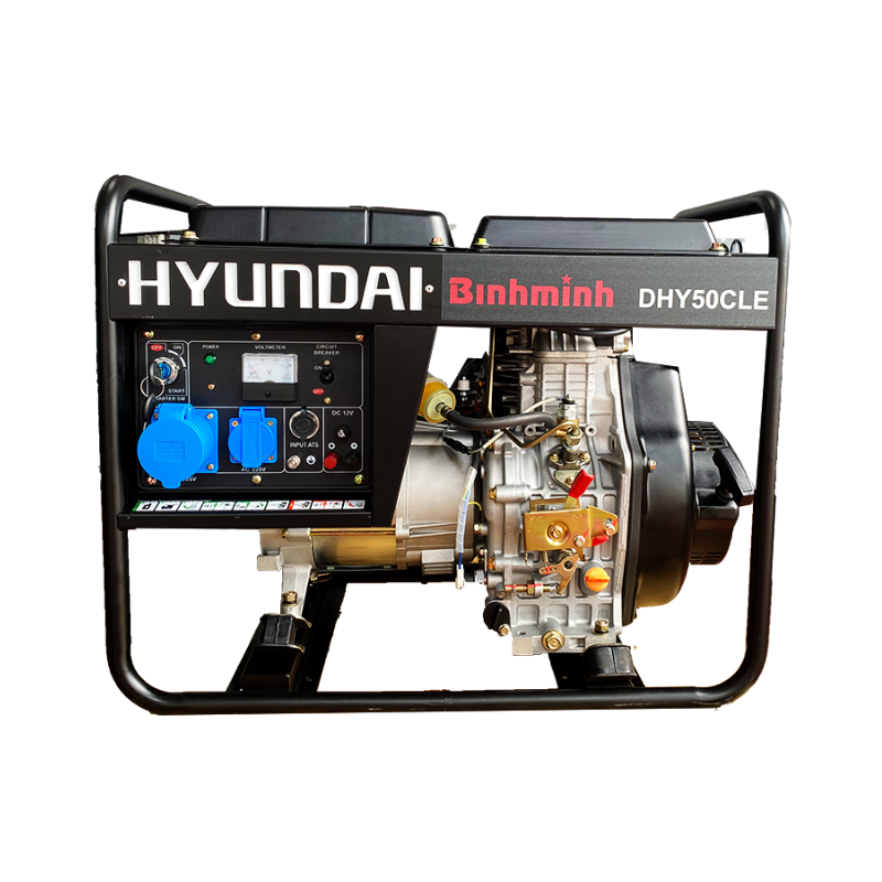 Máy Phát Điện Chạy Dầu 4.2KW - Hyundai DHY50CLE