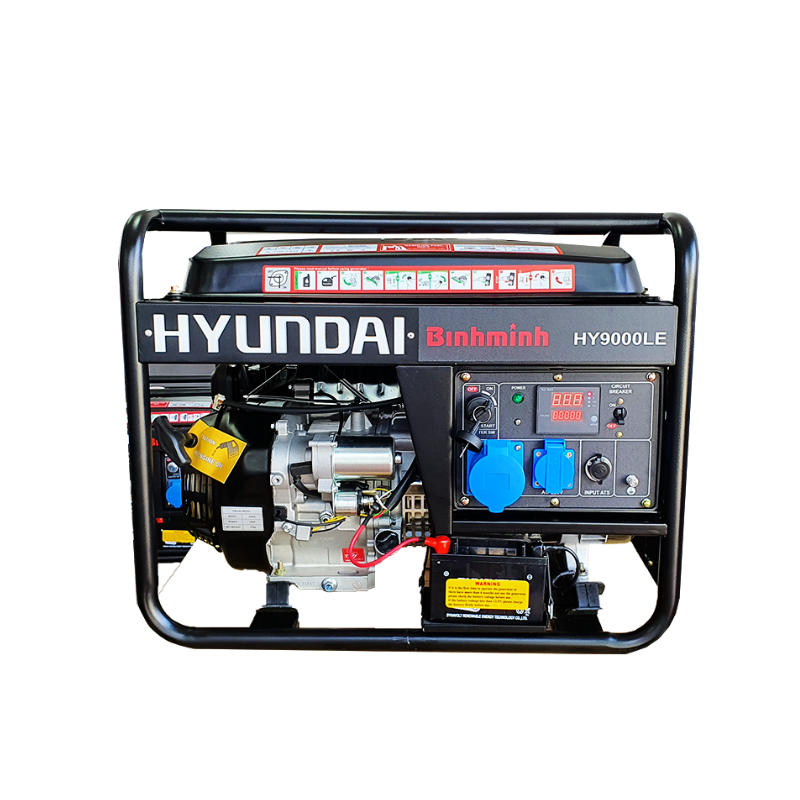 Máy Phát Điện Chạy Xăng 6KW - Hyundai HY9000LE