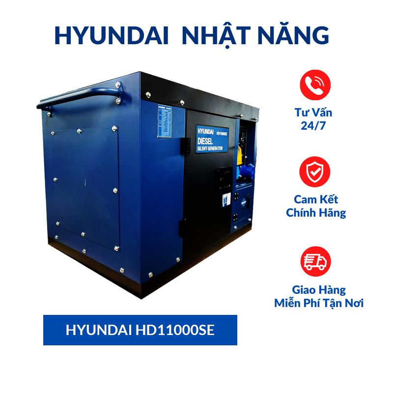 Máy phát điện 8kw Hyundai HD11000SE