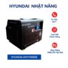 Máy phát điện 6kW Hyundai DHY7000SE